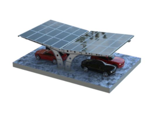 Tingkatkan Nilai Tempat Letak Kereta Komersial dengan Carport Solar Keluli Karbon Jenis Y